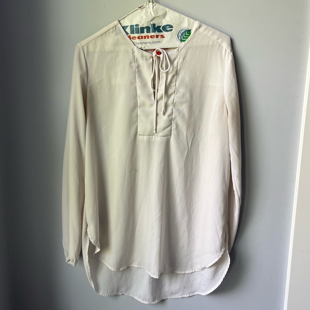 JOE FRESH WHITE TUNIC
